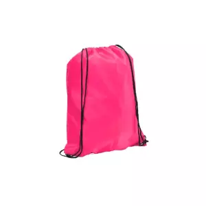 Bolsa mochila poliéster 210T. color 11 rosa