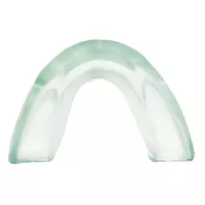 Protector bucal simple TRANSPARENTE en estuche