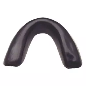 Protector bucal simple junior NEGRO. en estuche