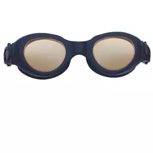 Gafas natación adulto COMPACT. doble banda silicona. monobloc