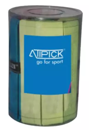 Bidón 24 overgrips para raqueta 2,5 x 11 x 0,6 cm, pack 24