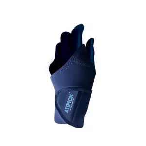 Muñequera estabilizadora flexible en neopreno ajustable. pulgar DERECHO abierto (UNIDAD)