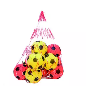 Red nylon portabalones para 10 balones