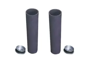 Anclajes para postes metalicos Ø80mm. Tenis, Voleibol, Padel, Multideporte. Jgo.
