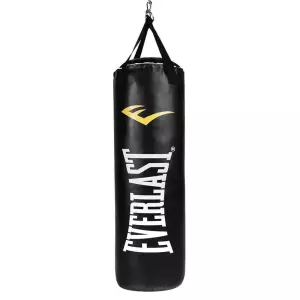 EVERLAST SACO NEVATEAR CON CADENA RELLENO 18KG BLACK / WHITE BOXEO
