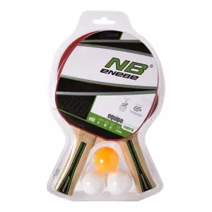 Juego Tenis de Mesa Enebe Equipo/2 PALAS EQUIPO 400+3 PEL