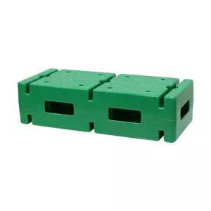 LADRILLO CON SOPORTE PARA PICA Y ARO - VERDE