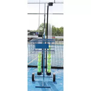 CARRO PORTAPELOTAS TENIS / PADEL 80 PELOTAS  - AZUL, 80PLTS
