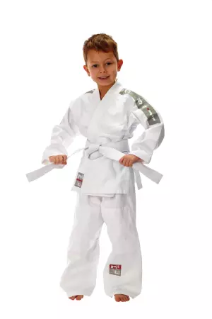 JUDOGI LISO "YOJI" BLANCO 250GR