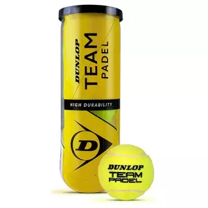BOTE 3 PELOTAS PADEL DUNLOP TEAM