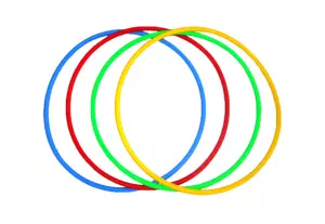 Hula Hoop monocolor Ø76 cm