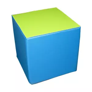 FIGURA CUADRADO 60 CM - AZUL/VERDE, 60 CM