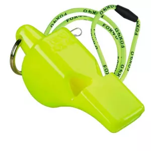 Silbato FOX 40 MINI COLOR:AMARILLO/AZUL/FUCSIA/NEGRO/ROJO/VERDE NEON 109 Db