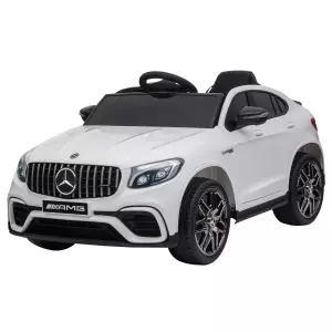 Coche Eléctrico para Niño 3-8 Años con Mando a Distancia Con Música y Luces Doble Apertura de Puerta Batería 12V Carga 30kg 115x70x55cm