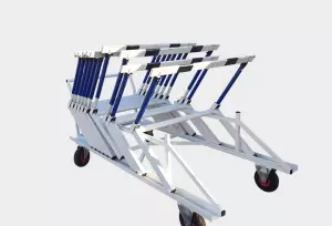 Carro porta vallas
