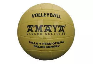 Pelota sonora Voleibol, caucho celular Ø 205 mm.