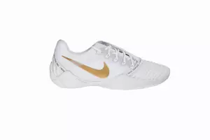 Fencing Shoes Nike Ballestra 2 WHITE-GOLD ESGRIMA