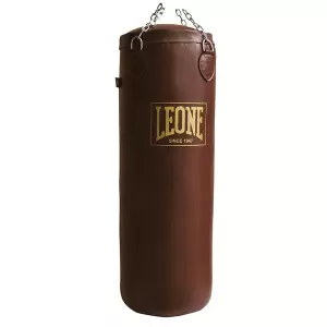 AT823 Saco de boxeo leone 1947 Vintage marron 100CM