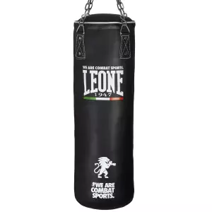 AT840 Saco de Boxeo Leone 1947 Color Negro 40 kg.PROFESIONAL120X35