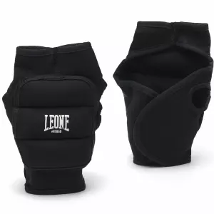 Guantes de boxeo pesados Leone 0,5kg Negro AT 860