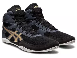BOTAS LUCHA ASICS "MATFLEX 6" NEGRAS BOXEO/KRAV MAGA PREGUNTAR STOCK