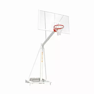 JUEGO CANASTA BALONCESTO POSTES 140 EXTENSION 1,25 TRASLADABLES,METACRILATO