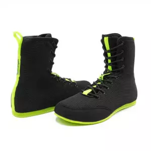 Bota Sabate o Boxeo Challeger Hi Negro/Amarillo
