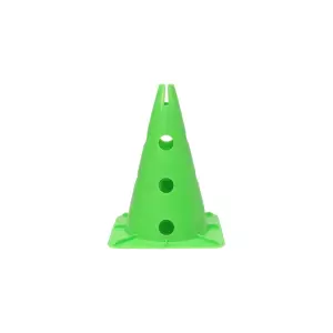 CONO CON SOPORTE PARA PICA Y ARO BASE CUADRADA - 50CM, VERDE