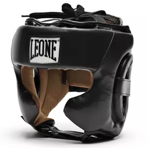 CS415 Casco Leone 1947 “Training” Color Negro/AZUL/ROJO BOXEO