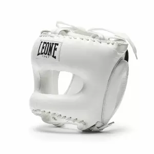 CS433 Casco de boxeo Leone 1947 “The Greatest” blanco