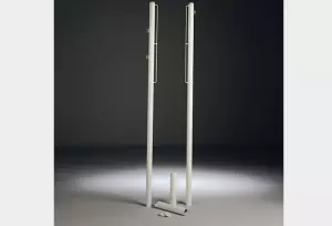 Postes bádminton fijos