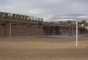 Postes aluminio 90 mm voleibol playa