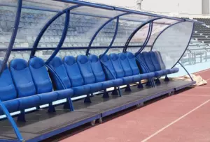 Banquillo suplentes estadios de fútbol «Orión»