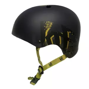 CASCO KRF DESTRUCTOR BLACK/GOLD patines monopatines