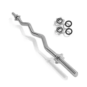 BARRA SUPER CURL DE 1.5M * 25MM / CON 2 SEGUROS DE TUERCA BARRA Z