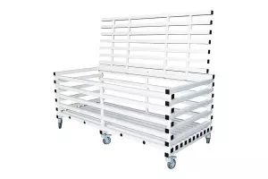 Jaula de PVC con tapa piscinas