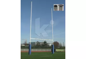 PORTERIAS RUGBY METÁLICAS. JUEGO. (EX09)