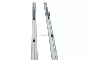 POSTES DE VOLEIBOL ALUMINIO, Ø 120 MM, PARA ANCLAR (TENSOR CON CABRESTANTE)
