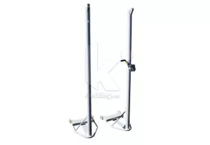 POSTES MULTIDEPORTE/MULTIALTURAS, METÁLICOS Ø80 MM, TRASLADABLES. (EX48) VOLEY