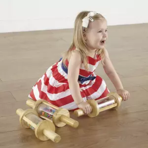 3 Cilindros de madera roller AULA SENSORIAL