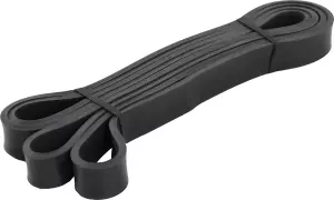 Banda elástica de resistencia POWER BAND. FUERTE. 104x2.2cm. 18-31 kg. NEGRO