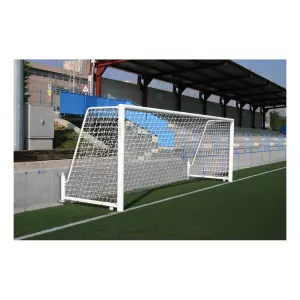 Portería fútbol 7 abatible aluminio/acero