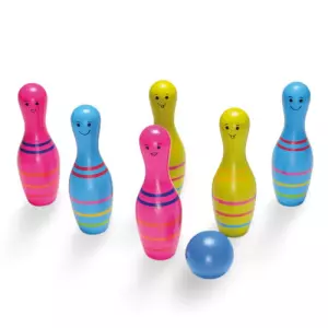 Bolos de madera 18 CM