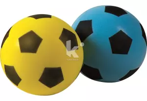 BALÓN FÚTBOL ESPUMA KIDS FOAM PIEL FINA 20 CM