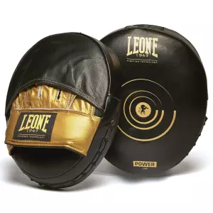 GM411 Manoplas de Entreno “Power line” Leone 1947 Color Negro Anti-shock