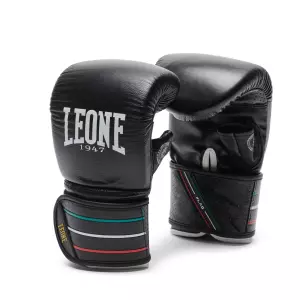 GS092 Guantillas de Saco LEONE 1947 “Flag” Color Negro BOXEO