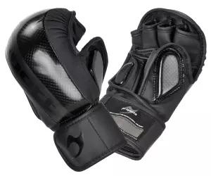 GUANTES MMA SPARRING "ASSASIN" CARBÓN JUSPORTS