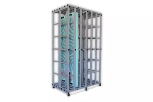 Armario de PVC para base Aquafit PISCINAS