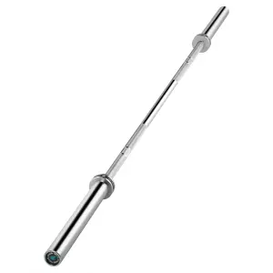 BARRA OLÍMPICA PROFESIONAL 2.2M * 50MM 8 RODAMIENTOS 454KG agarre 28mm