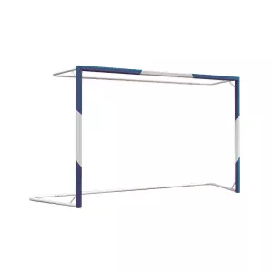 JUEGO PORTERIAS COMPETICION BALONMANO/FUTBOL SALA TRASLADABLES ALUMINIO SIN RED PREGUNTAR STOCK